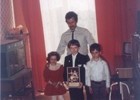 The Holy Communion - with my godfather and his children